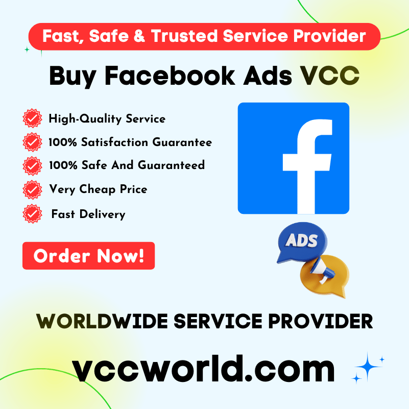 Buy Facebook Ads VCC - Readable vcc