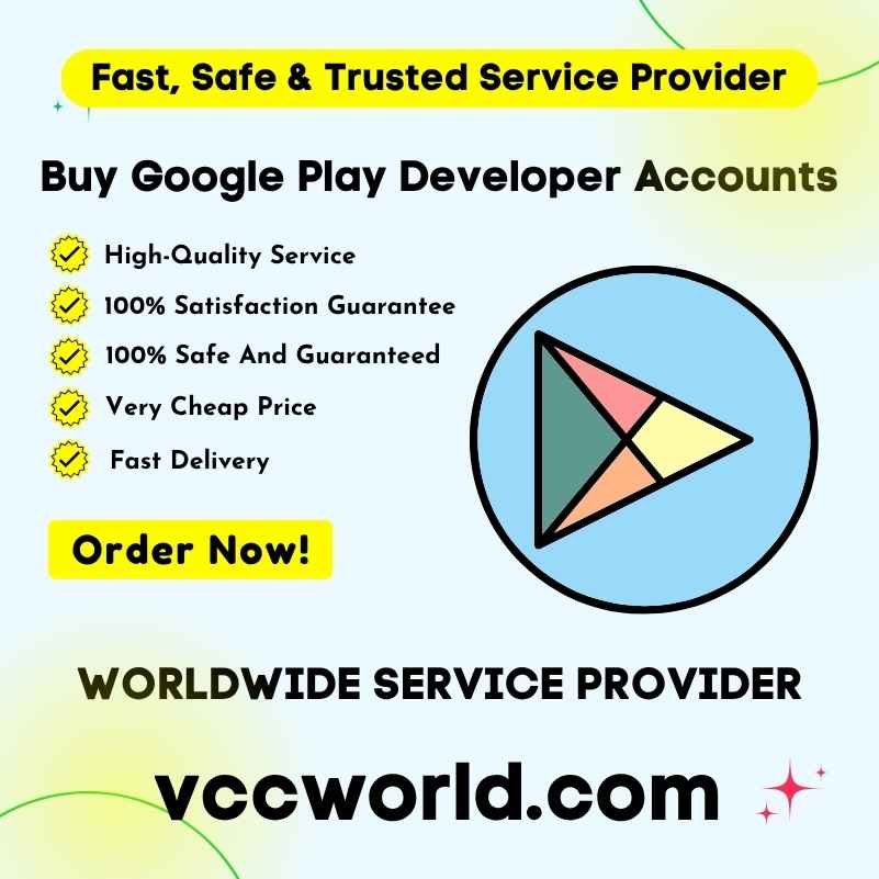 Buy Google Play Developer Accounts